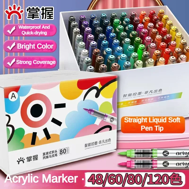 GRASP 120/1 Colors Marker Acry - đánh giá và giá Copic Marker Sketch