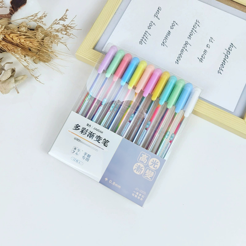 12 Colors Cute Gel Pens, 0.8 m - đánh giá và giá Copic Marker Sketch