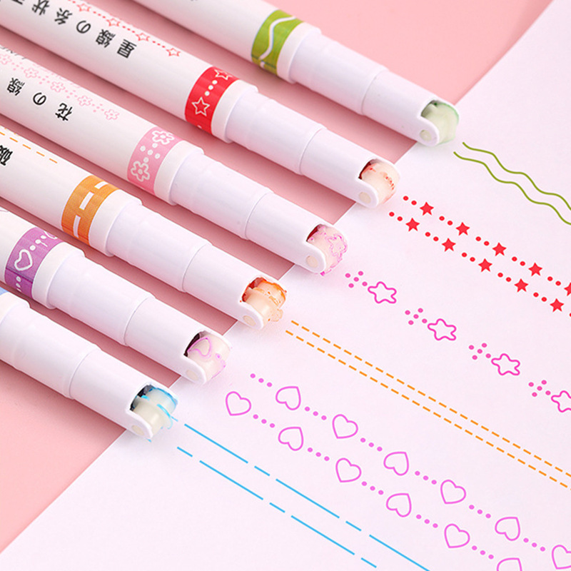 6Pcs/set Kawaii Flowers Line S - đánh giá và giá Copic Marker Sketch