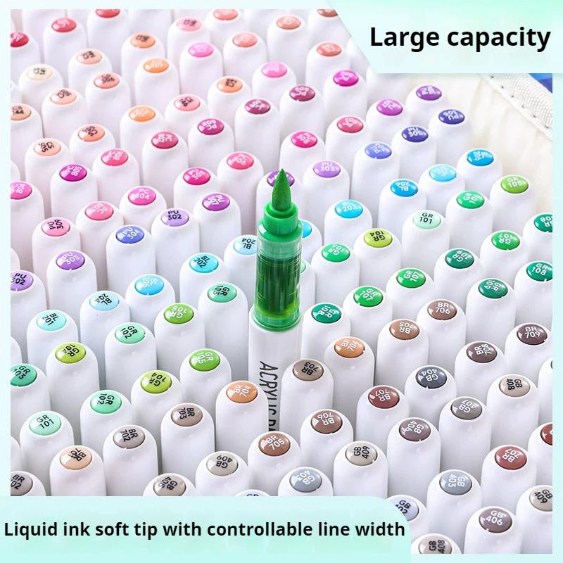 LANGUO 240 Colors Direct Liqui - đánh giá và giá Copic Marker Sketch